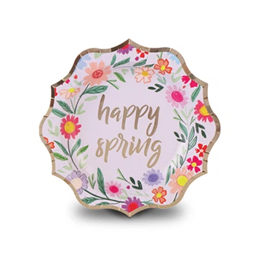 हॉलिडे पेपर प्लेट्स